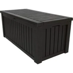 Keter Saxon Deck Outdoor Storage Box -Garden and Outdoors 1000091934 alt03
