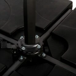 3m Royal Craft Deluxe Pedal Operated Rotational Cantilever Parasol With Cross Stand 31 3m Royal Craft Deluxe Pedal Operated Rotational Cantilever Parasol With Cross Stand -Garden and Outdoors 1000147609 alt06