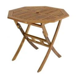 Octagonal 4 Seater Dining Set -Garden and Outdoors 1000162682 alt02