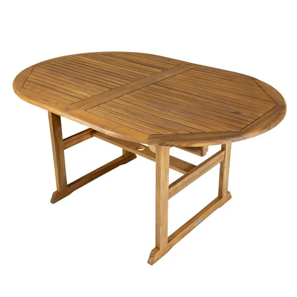 Acacia 6 Seater Extendable Dining Set 5 Acacia 6 Seater Extendable Dining Set - Image 5