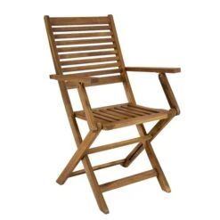 Acacia 6 Seater Extendable Dining Set 15 Acacia 6 Seater Extendable Dining Set -Garden and Outdoors 1000162684 alt06