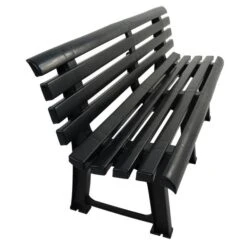 Brindisi 3 Seater Dark Grey Bench -Garden and Outdoors 1000162723 alt03