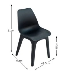 Eolo Pack Of 2 Matte Chairs 6 Eolo Pack Of 2 Matte Chairs -Garden and Outdoors 1000184090 alt09