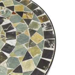 Blue Mosaic Bistro Set 5 Blue Mosaic Bistro Set -Garden and Outdoors 1000184366 alt02