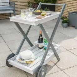 Verdi Outdoor Drinks Trolley -Garden and Outdoors 30601062