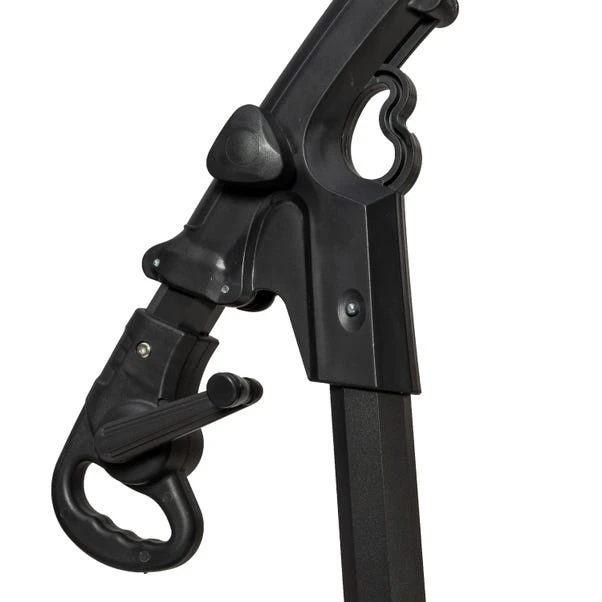 3m Royal Craft Deluxe Pedal Operated Rotational Cantilever Parasol With Cross Stand 3 3m Royal Craft Deluxe Pedal Operated Rotational Cantilever Parasol With Cross Stand - Image 3