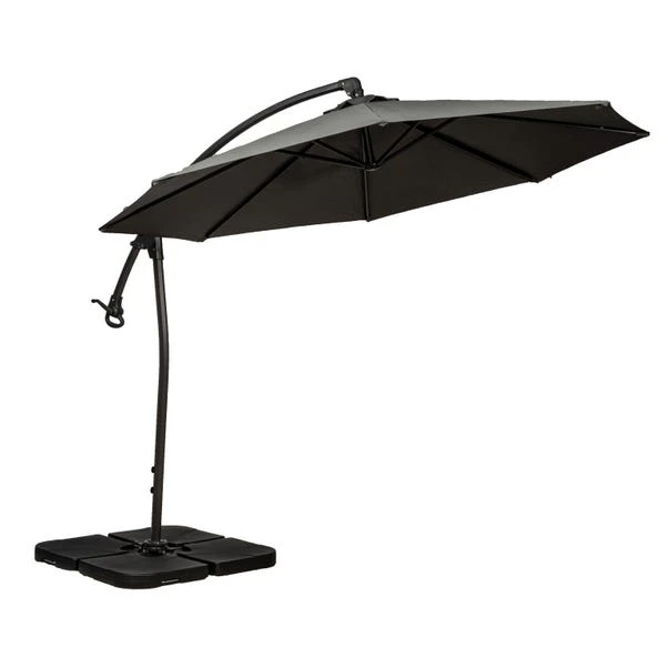 3m Royal Craft Deluxe Pedal Operated Rotational Cantilever Parasol With Cross Stand 4 3m Royal Craft Deluxe Pedal Operated Rotational Cantilever Parasol With Cross Stand - Image 4