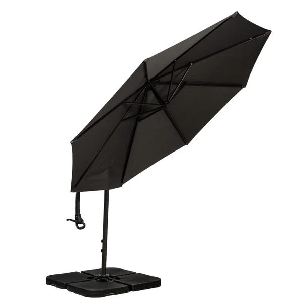3m Royal Craft Deluxe Pedal Operated Rotational Cantilever Parasol With Cross Stand 5 3m Royal Craft Deluxe Pedal Operated Rotational Cantilever Parasol With Cross Stand - Image 5