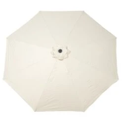 3m Royal Craft Brushed Aluminium Crank And Tilt Parasol -Garden and Outdoors 30650086 alt06