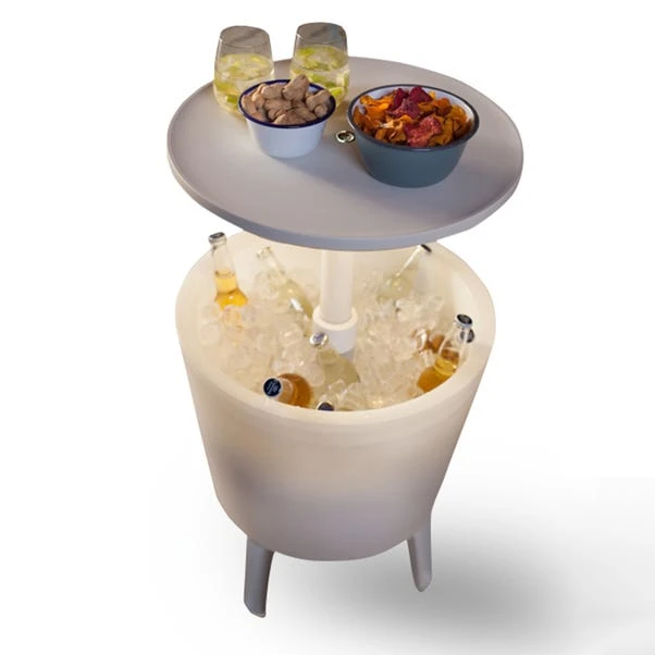 Keter Cool Bar Ice Bucket Table With Lights 2 Keter Cool Bar Ice Bucket Table With Lights - Image 2