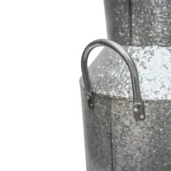 Ivyline Galvanised Milk Churn Plant Pot -Garden and Outdoors 30699711 alt04