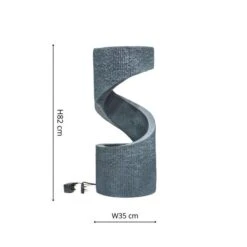 Outdoor Spiral Water Feature -Garden and Outdoors 30707954 alt06