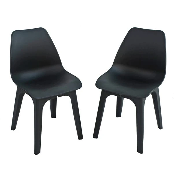 Eolo Pack Of 2 Matte Chairs 4 Eolo Pack Of 2 Matte Chairs - Image 4