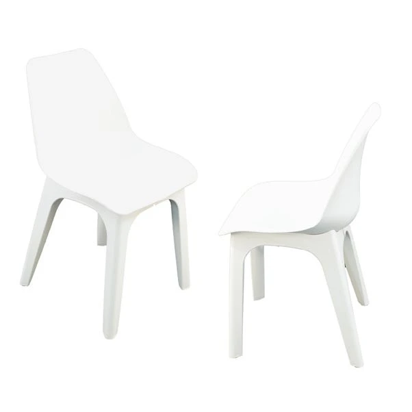Eolo Pack Of 2 Matte Chairs 1 Eolo Pack Of 2 Matte Chairs