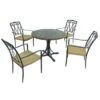 Monterey 4 Seater Dining Set With Ascot Chairs