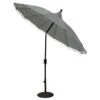 2.7m Carousel Grey Crank And Tilt Parasol