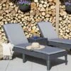 Keter Jaipur 2 Seater Lounger Set With Cooler Box
