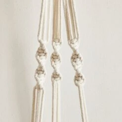 Macrame Hanging Ceramic Plant Pot -Garden and Outdoors 30732438 alt04