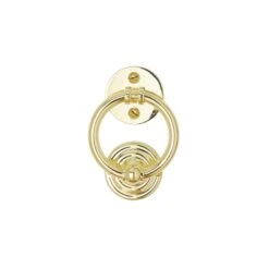 Traditional Brass Door Knocker -Garden and Outdoors 30756558 alt02