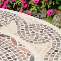 Avignon 110cm Dining Table -Garden and Outdoors 30760652 alt05