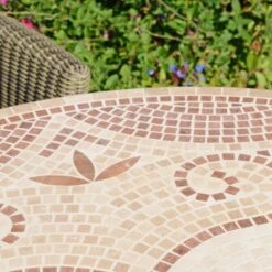 Provence Dining Table With 4 Stockholm Black Chairs Set -Garden and Outdoors 30760658 alt07