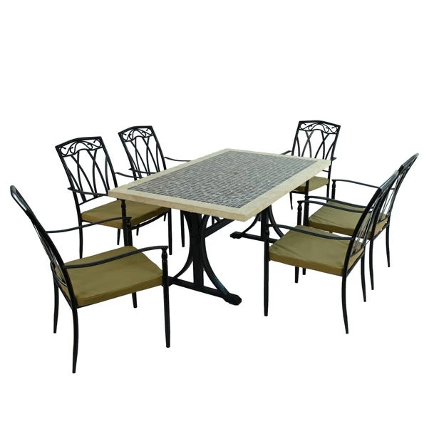 Wilmington Dining Table With 6 Ascot Chairs Set 2 Wilmington Dining Table With 6 Ascot Chairs Set - Image 2