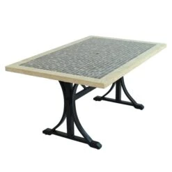 Wilmington Dining Table With 6 Ascot Chairs Set 14 Wilmington Dining Table With 6 Ascot Chairs Set -Garden and Outdoors 30760659 alt04