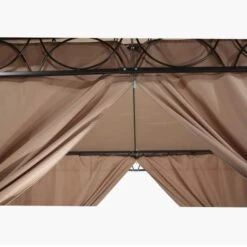 Dubai Mocha Gazebo 12 Dubai Mocha Gazebo -Garden and Outdoors 30763556 alt04