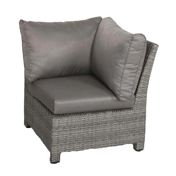 Paris 7 Piece Deluxe Modular Corner Dining Set With Square Firepit 3 Paris 7 Piece Deluxe Modular Corner Dining Set With Square Firepit - Image 3