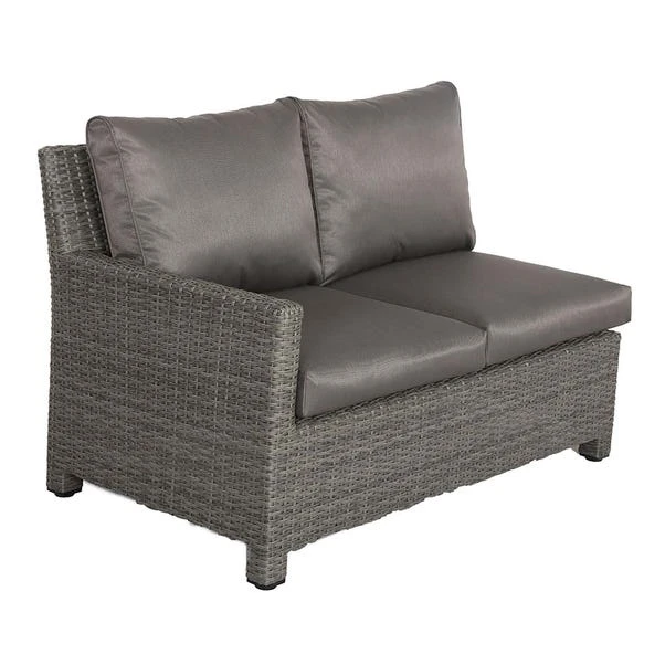 Paris 7 Piece Deluxe Modular Corner Dining Set With Square Firepit 6 Paris 7 Piece Deluxe Modular Corner Dining Set With Square Firepit - Image 6