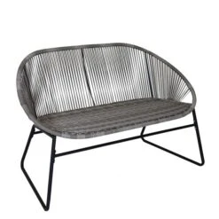 Charles Bentley Zanzibar 2 Seater Bench -Garden and Outdoors 30775753 alt02