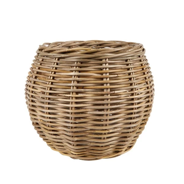 Churchgate Set Of 2 Rattan Planters 4 Churchgate Set Of 2 Rattan Planters - Image 4