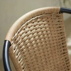 Rattan Bistro Chair -Garden and Outdoors 30792372 alt03