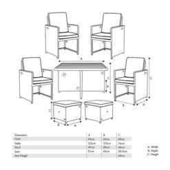 Bermuda Cube Set -Garden and Outdoors 30845583 alt07
