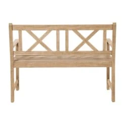 Cambridge 3 Seater Acacia Wood Bench 7 Cambridge 3 Seater Acacia Wood Bench -Garden and Outdoors 30845588 alt02