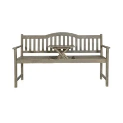 Richmond Acacia Wood Bench With Pop Up Table 13 Richmond Acacia Wood Bench With Pop Up Table -Garden and Outdoors 30845589 alt02