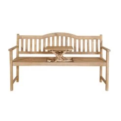 Richmond Acacia Wood Bench With Pop Up Table 9 Richmond Acacia Wood Bench With Pop Up Table -Garden and Outdoors 30845590 alt02