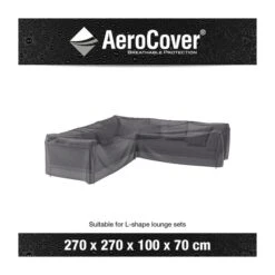 Aerocover L-Shape Lounge Set Cover -Garden and Outdoors 30845851 alt01