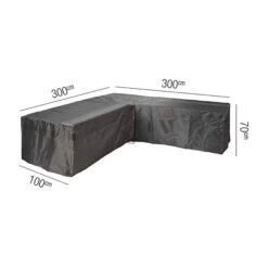 Aerocover L-Shape Lounge Set Cover -Garden and Outdoors 30845852 alt04