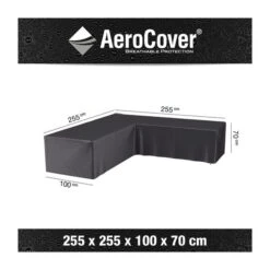 Aerocover L-Shape Lounge Set Cover -Garden and Outdoors 30846491 alt02