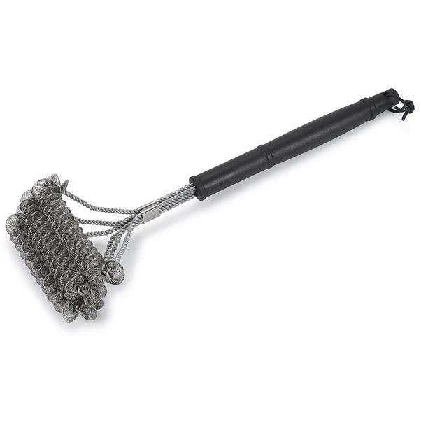 Norfolk Grills Triple Head Grill Cleaning Brush 1 Norfolk Grills Triple Head Grill Cleaning Brush