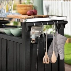 Keter Large Utility Outdoor Chef Kitchen 10 Keter Large Utility Outdoor Chef Kitchen -Garden and Outdoors 30848833 alt02