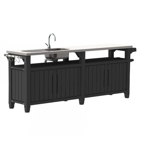 Keter Large Utility Outdoor Chef Kitchen 7 Keter Large Utility Outdoor Chef Kitchen - Image 7