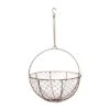 Netted Wire Hanging Basket