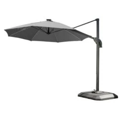 One Box 3m Round Parasol With Water Base -Garden and Outdoors 30854699 alt06