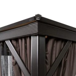 Runcton Polycarbonate 3.6m X 3.6m Gazebo -Garden and Outdoors 30854703 alt03