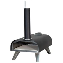 Zanussi Wood Pellet Pizza Oven With Paddle & Cover -Garden and Outdoors 30856035 alt02