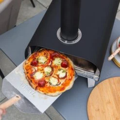 Zanussi Wood Pellet Pizza Oven With Paddle & Cover -Garden and Outdoors 30856035 alt04