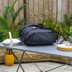 Zanussi Wood Pellet Pizza Oven With Paddle & Cover -Garden and Outdoors 30856035 alt08