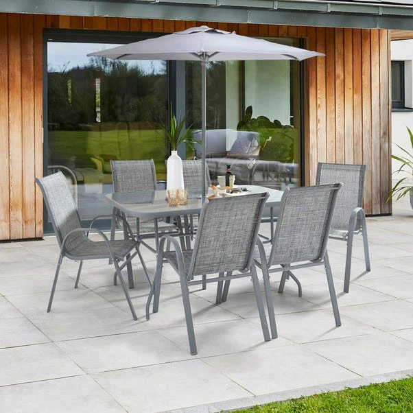 8 Piece Garden Dining Set 9 8 Piece Garden Dining Set - Image 9